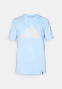 LOUNGE ICE GRAPHIC - Marškinėliai su spaudiniu - glow blue