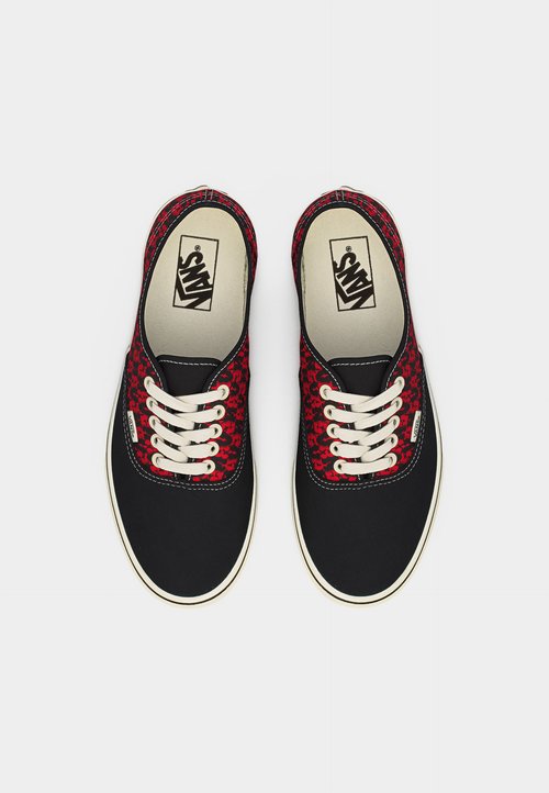 Vans AUTHENTIC - Trainers - black/racing red — foto 5