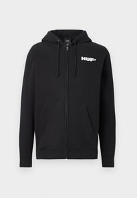 ALL CAPS HOODIE UNISEX - Sudadera con cremallera - black