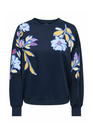 ONLBROOKE O NECK NOOS - Ikdienas džemperis - navy blazer