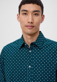 s.Oliver STRETCH - Hemd - petrol