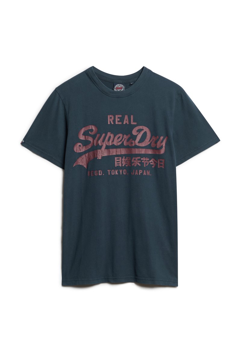 Superdry & Co T-shirt print blauw