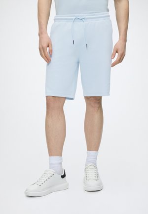 KARL LAGERFELD SWEAT SHORTS - Σορτς - light blue
