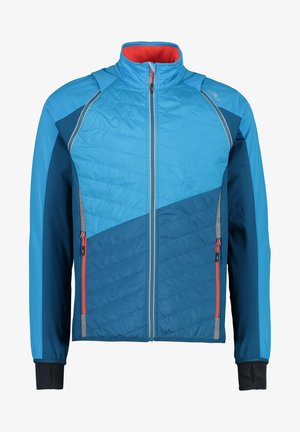 MAN JACKET WITH DETACHABLE SLEEVES - Veste softshell - hellblau