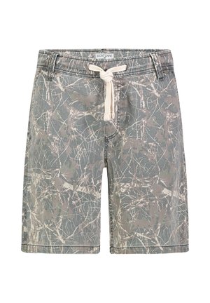 Eight 2 Nine, EIGHT 2 NINE BAGGY SHORTS MIT MUSTER - Shorts - brown