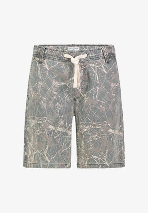 Eight 2 Nine, EIGHT 2 NINE BAGGY SHORTS MIT MUSTER - Shorts - brown