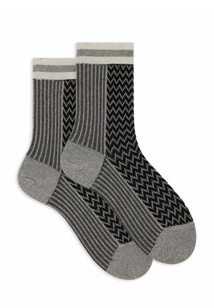 Gallo WITH SPARKLING TWIN-CHEVRON MOTIF - Calze - nero