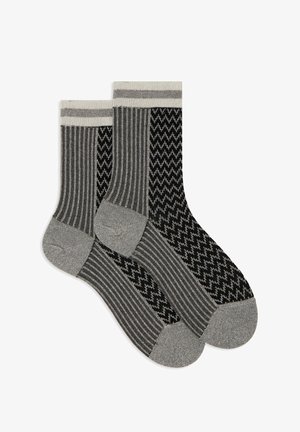 Gallo WITH SPARKLING TWIN-CHEVRON MOTIF - Calze - nero