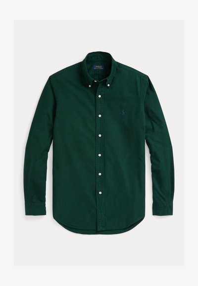 Polo Ralph Lauren SLIM FIT GARMENT-DYED OXFORD SHIRT - Πουκάμισο - hunt club green