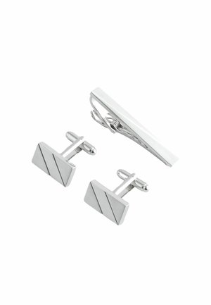 SET REGULAR FIT - Cravatta - silver tone