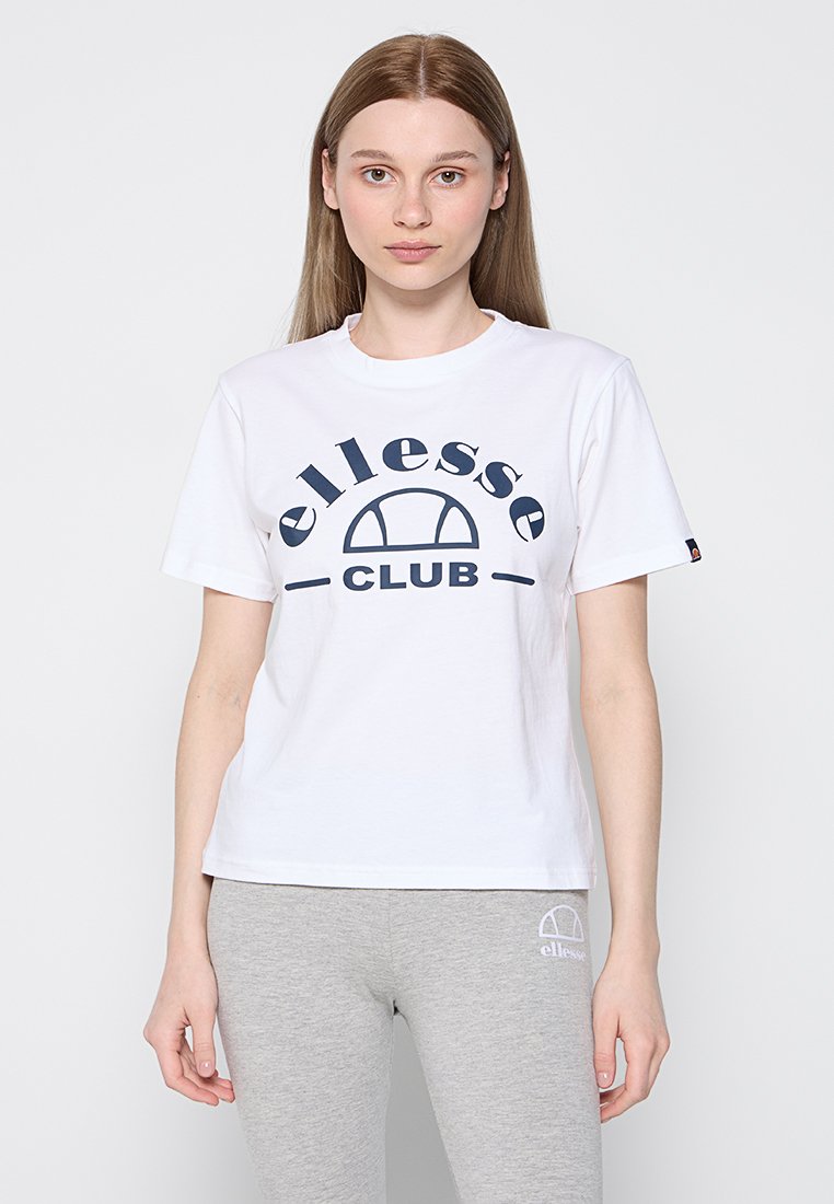 Ellesse T-shirt print wit Ellesse T-shirt print wit