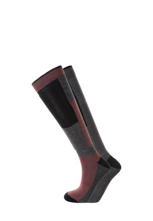 CORSICANA 2-PACK SKI UNISEX - Chaussettes hautes - catawba grape