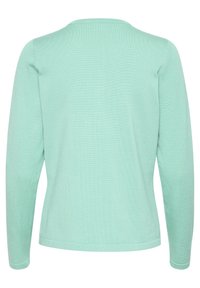Saint Tropez MILASZ R-NECK - Chaqueta de punto - limpet shell