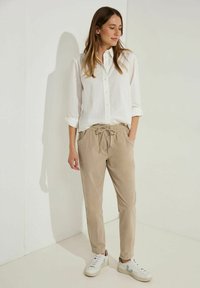 Cecil Damesbroek in casual fit, Light Hazel Beige, 34W / 28L