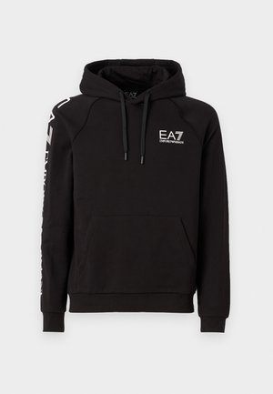 EA7 Emporio Armani FELPA - Felpa con cappuccio - black