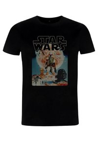 Star Wars STAR WARS CLASSIC FETT SUN - Camiseta estampada - black