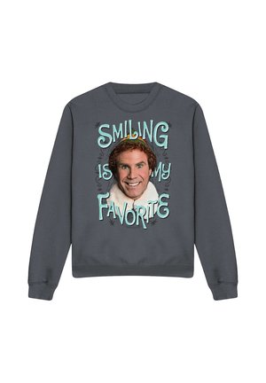 Cotton Soul, ELF/SMILING - Sweatshirt - anthracite