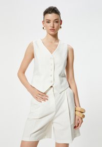 Koton PLEATED - Short - off white