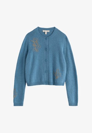 Seasalt Cornwall, SEASALT CORNWALL POTTING SHED CARDIGAN - Ζακέτα - blue - flora study cadet
