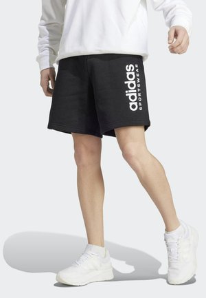 adidas Sportswear ALL GRAPHIC  - Pantalon de survêtement - black