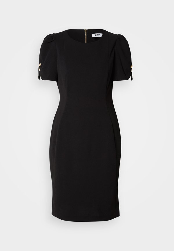 RUCHED PUFF SLEEVES - Shift dress2