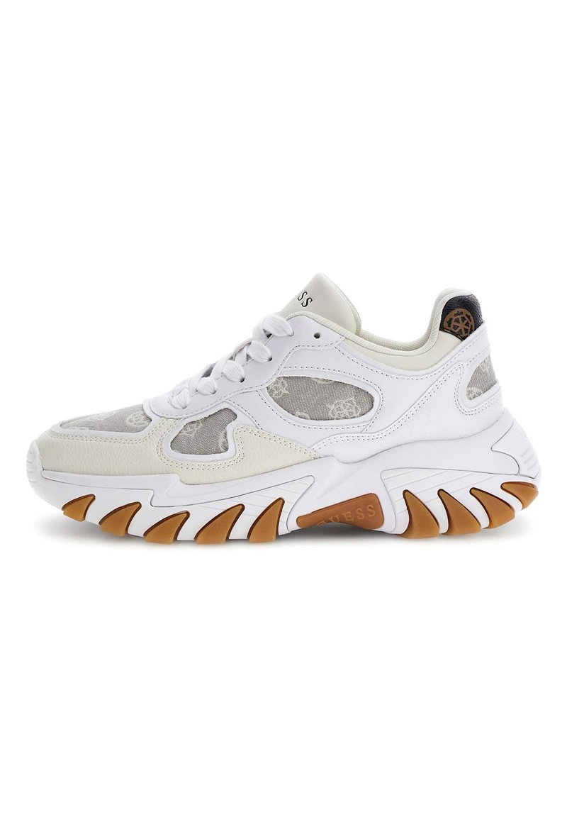 Guess RUNNER NORINA - Sneakers basse - mehrfarbig weiß