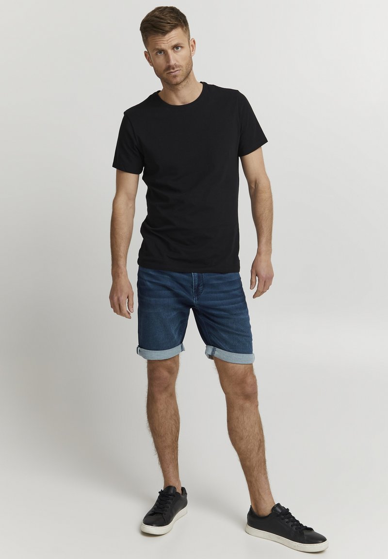 Herren Skinny Fit | INDICODE JEANS IDGODOLF Jeans Shorts dark blue/dark-blue denim - WR28079 Herren Skinny Fit | INDICODE JEANS IDGODOLF Jeans Shorts dark blue/dark-blue denim - WR28079