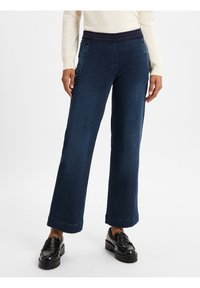 TONI Jolie Flared Cord Trousers Dark Blue