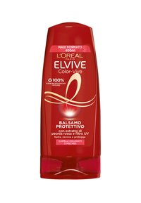 L'Oréal Paris BALSAMO ELVIVE COLOR-VIVE, PER CAPELLI COLORATI O CON MÈCHES, 400 ML - 3 PACK - Balsamo