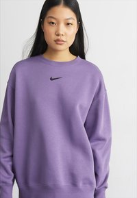 Nike Sportswear CREW - Felpa - daybreak/(black)