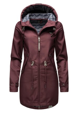 LEANNE - Wintermantel - dark red