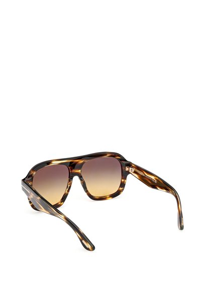 Tom Ford RHONDA-02 - Aurinkolasit - coloured havana / gradient smoke
