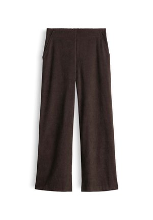 OPUS PANTS, MID RISE WIDE LEG - Stoffhose - affogato