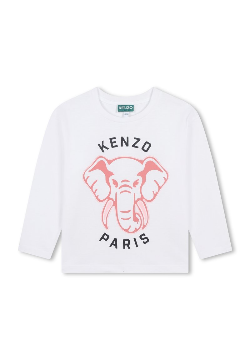 KENZO kids T-shirt à manches longues - blanc