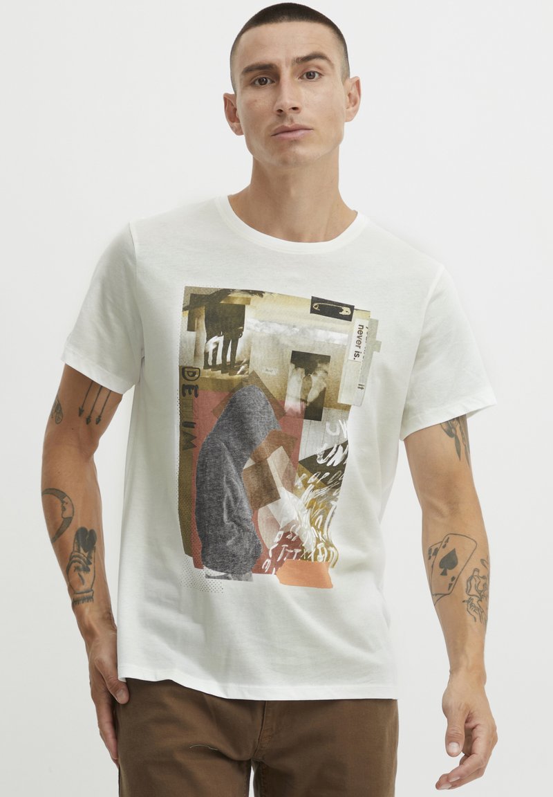 Blend BHTEE - T-shirts med print - snow white