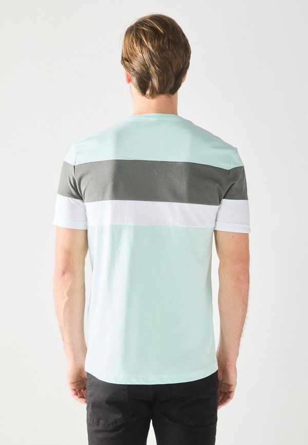 Print T-shirt - teal2
