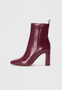 ADELISA - High heeled ankle boots - cherry
