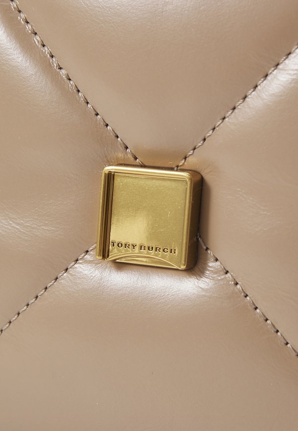 KIRA DIAMOND QUILT SMALL CONVERTIBLE SHOULDER BAG - Cross body bag - taupe oak2