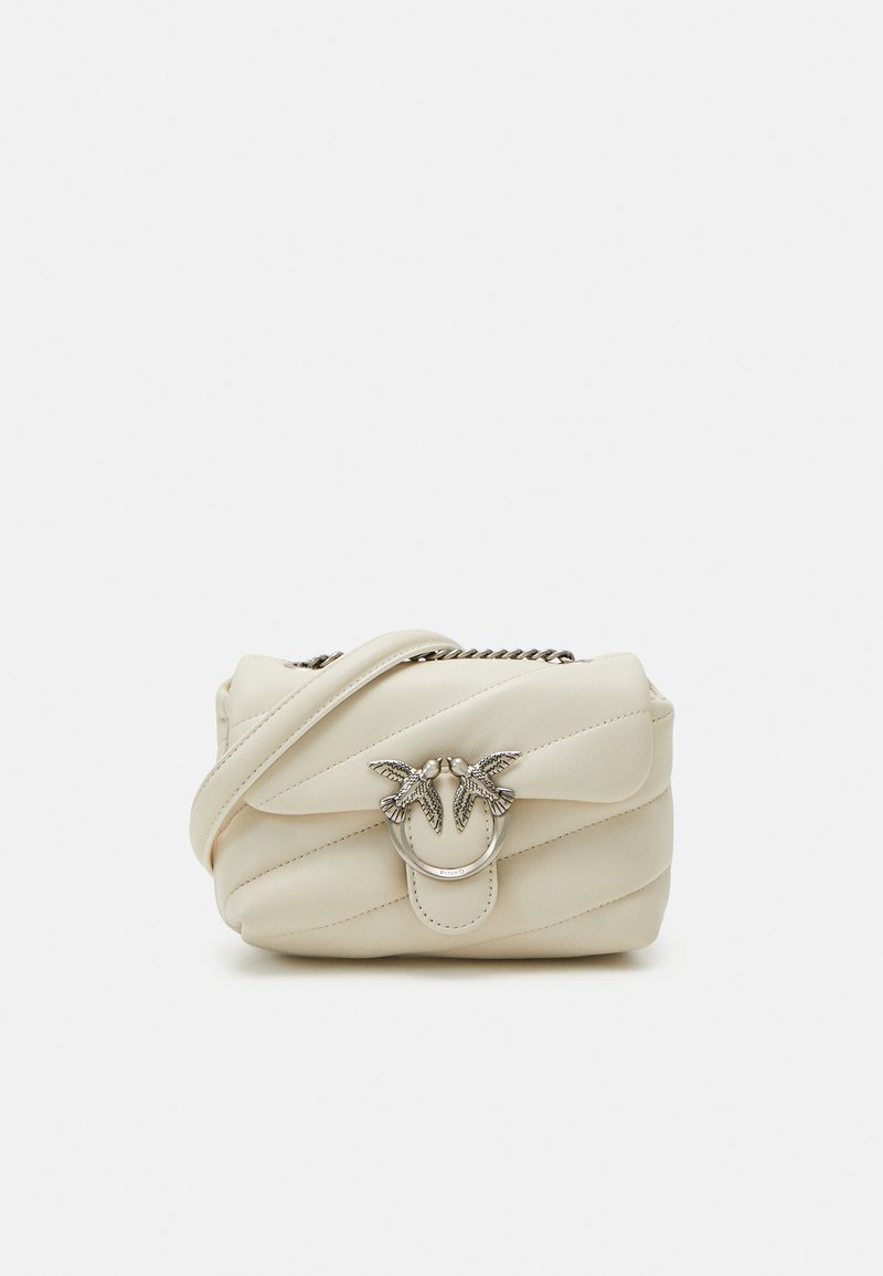 Pinko LOVE PUFF BABY - Cross body bag - white - Zalando