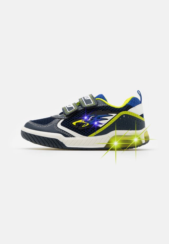 INEK BOY - Sneakersy niskie - navy/lime