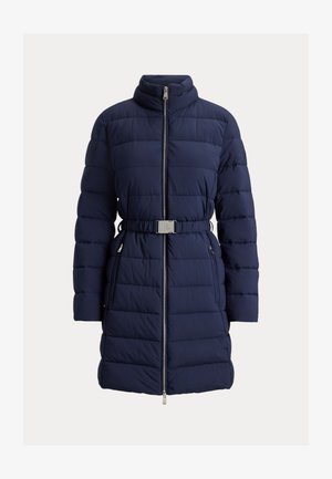 Lauren Ralph Lauren, BELTED CHANNEL QUILTED FUNNELNECK JACKET - Wintermantel - dark navy