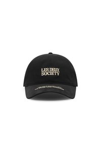SOCIETY DAD CAP UNISEX - Keps - black/ivory