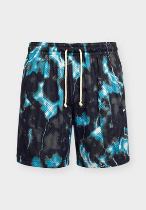 Nike Performance, STANDARD ISSUE PRACTICE MESH 5IN - Short de sport - light current blue/black/pale ivory