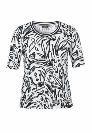 Print T-shirt - weiß