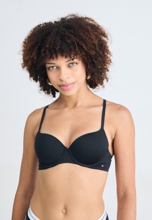 DEMI BRA - Balconette bra - black