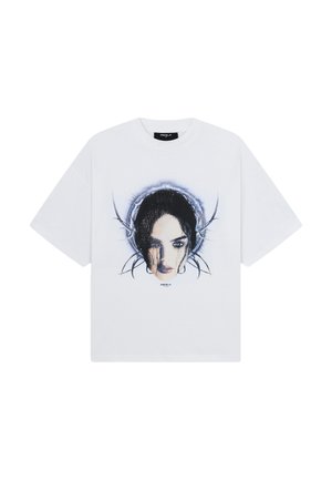 FAVELA, CHROME GIRL T-SHIRT - Camiseta estampada - white