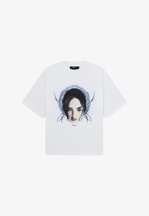 FAVELA, CHROME GIRL T-SHIRT - T-shirt imprimé - white