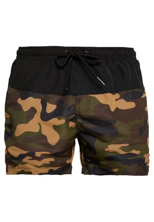 Urban Classics Short de bain - black/wood