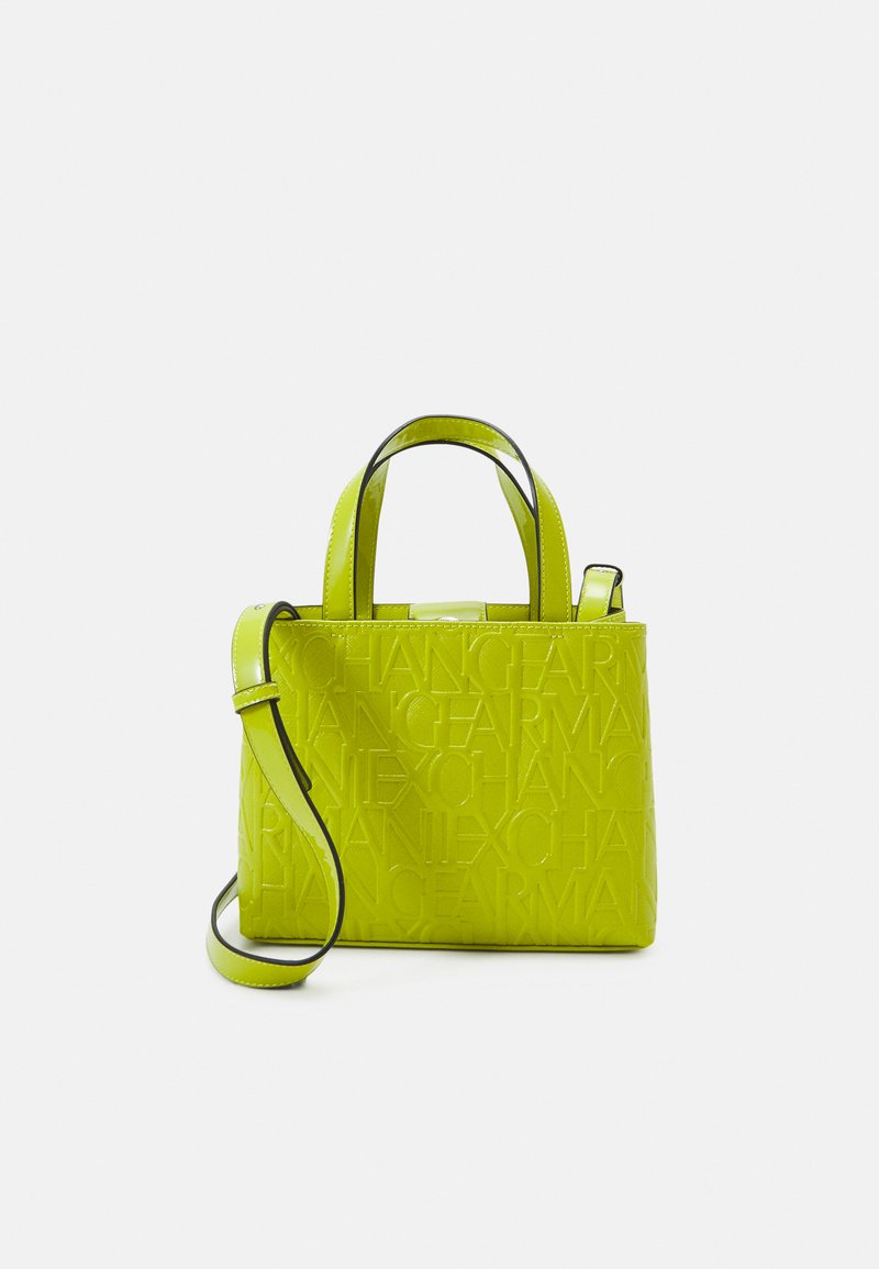 Armani Exchange SMALL SHOPPING BAG - Kabelka - mirage