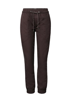 Street One, SLIM LEG HOSE IN LEICHTER QUALITÄT - Broek - ruby vine